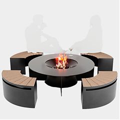 Ландшафтный камин LOUNGE