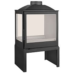 Печь LCI 5 GDFs Stove (двусторонняя, стекло слева)