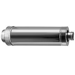 Горизонтальный проход через стену нерж/нерж D080/130 L=500 без фланцев