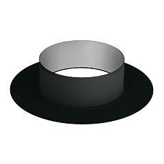Розетка VBR D130 нерж 0,8 черная