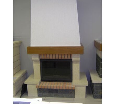 Облицовка Bejar 01 W под С-18 (Gard+Pizarra, дер.балка)